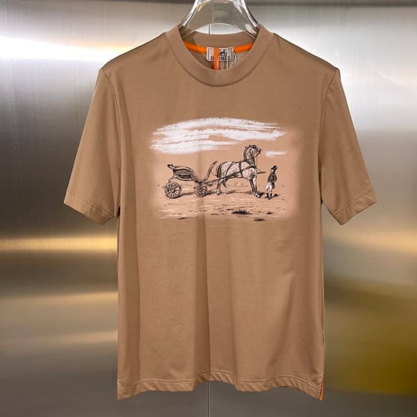 確保済みエルメス カプセルスポーツ カットソーＴシャツ フェイク3色 erx50406